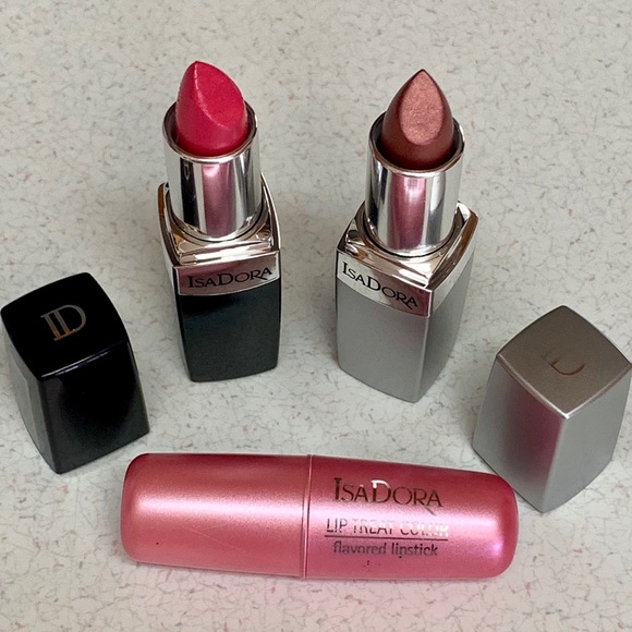 ISA DORA LIPSTICK💄SET OF 3 FULL SIZE COLORS NWOB - Picture 6 of 8